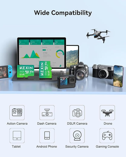 KEXIN 64GB Micro SD Card 3 Pack - Image 5