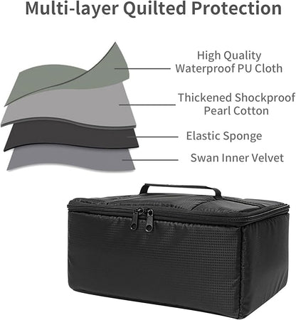 Camera Insert Bag Camera Case, Water Resistant Camera Bag Insert Portable Inner - Image 5