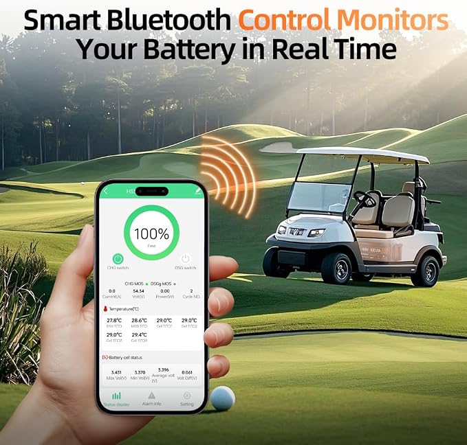 2PCS 48V Lithium Battery for Golf Cart - Image 5