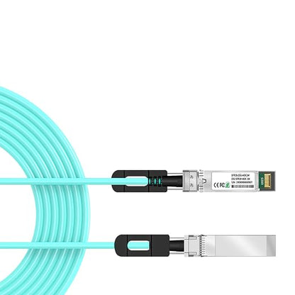 25G SFP28 to SFP28 Active Optical Cable AOC 7M/23FT 25GbE OM3 MMF Direct-Attach by lidkew