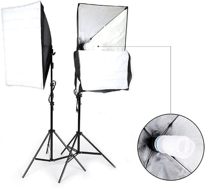 Photography Softbox Lighting Kit, YouTube Starter Kit, Photo Equipment Soft - Image 3