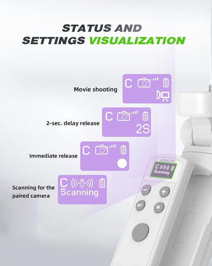 for Canon Tripod with Rechargeable Remote Control - Image 5