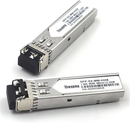 2 Pack 1.25G Multimode SFP LC Module, 1000Base-SX Gigabit Fiber Transceiver - Image 5