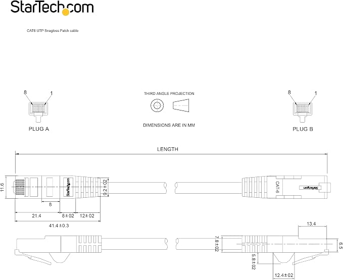 StarTech 30ft CAT6 Ethernet Cable - Image 6