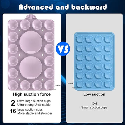Double Sided Silicone Suction Phone Holder Mount, Compatible - Image 5