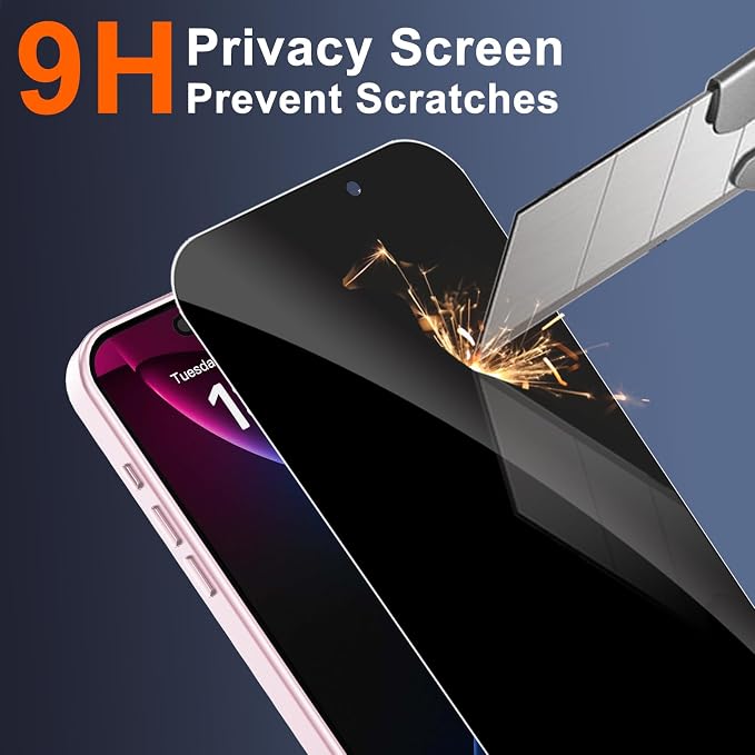 for iPhone 15 Case with Privacy Screen Protector and Camera Protection - Image 8