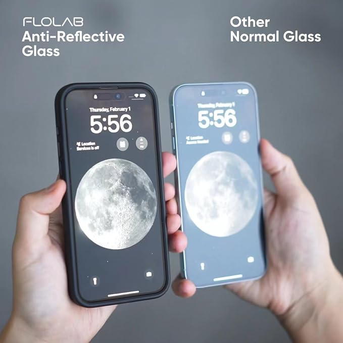 FLOLAB NanoArmour ONETIME PRO for iPhone 15 Pro Screen Protector, - Image 4