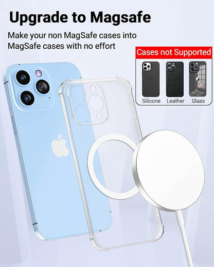 Metal Rings 10PCS, Ultra-Thin for MagSafe Sticker, Magnetic Adapter, Phone - Image 4