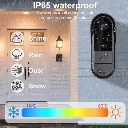 TKMARS Doorbell Camera Wireless No Subscription - Image 5