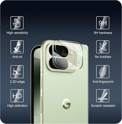 4-Pack Camera Lens Protector for Google Pixel 10 Pro Fold, Tempered Glass - Image 3