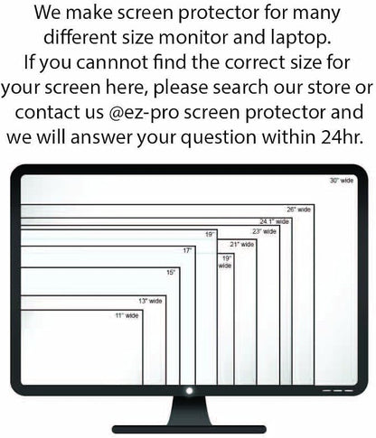 Privacy Screen Filter for 18.5 Inches Desktop Computer Monitor, Aspect Ratio - Image 7