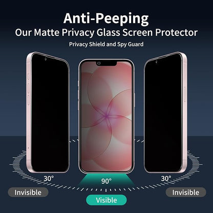 2-Pack Matte Privacy Glass Screen Protector - Image 4