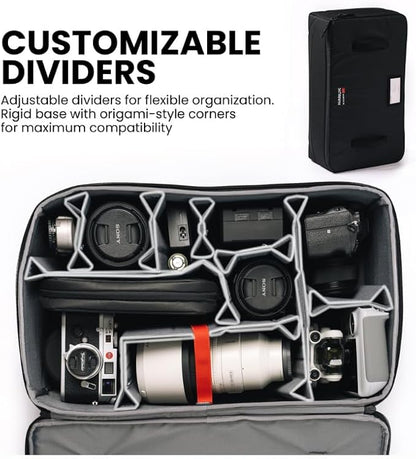 NANUK N-Cubik 17L Camera Bag Insert – Large Water-Resistant Cube – Shockproof - Image 2