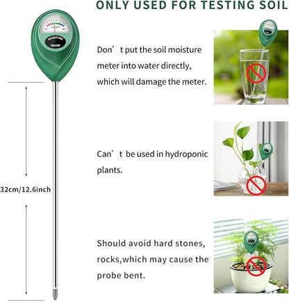 Censinda Soil Moisture Meter, 2 Pack Long Probe Soil Moisture Monitor - Image 6