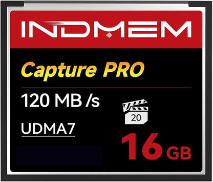 CF Card 16GB, CF Memory Card High Speed UDMA Camera Cards Designed by Brand