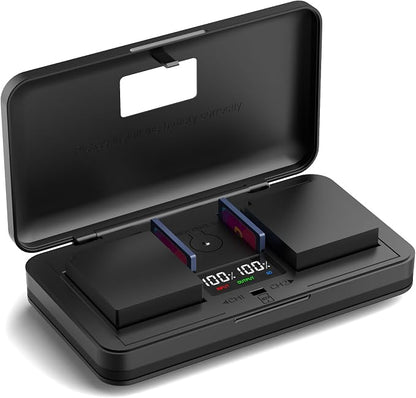 CGA-S002E/DWM-BM7 Camera Battery Multifunctional Charger Set Compatible by Inspirationlightsupyourlife