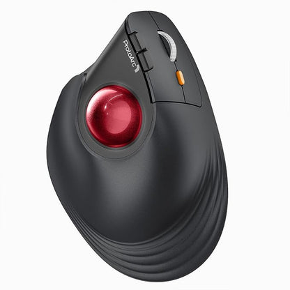 ProtoArc Vertical Wireless Trackball Mouse, EM05 NL Bluetooth Ergonomic by ProtoArc