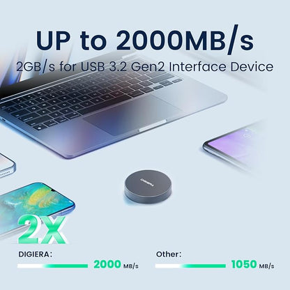 512GB Magnetic Portable SSD, External Solid State Drives - Image 4