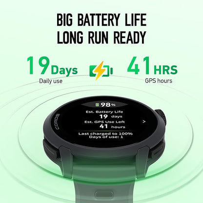 COROS PACE 4 Ultralight Sport GPS Watch, 1.2" AMOLED Touchscreen, 19 Days of - Image 3