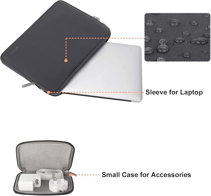 MOSISO Laptop Case 16 inch, 15-15.6 inch Laptop Sleeve Bag Compatible - Image 2