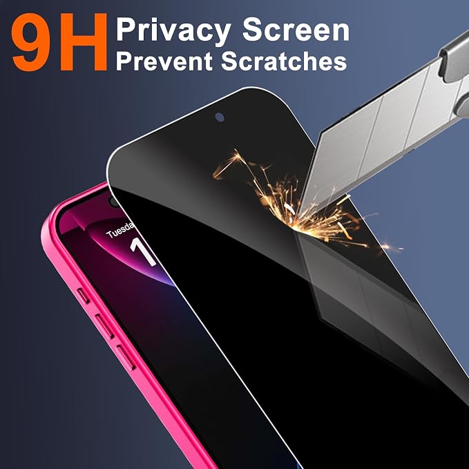 for iPhone 17 Pro Case with Privacy Screen Protector and Camera Protection - Image 8