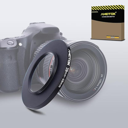 39mm Lens to 58mm Camera Lens Adapter, 39mm to 58mm Filter Step up Ring Adapter - Image 2