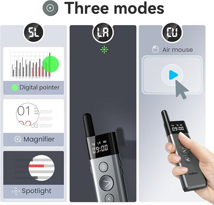 ASING Up to 980ft Long Range Wireless Presentation Remote, PowerPoint Clicker - Image 4