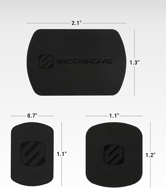 Scosche MAGRKI MagicMount Replacement Metal Plate Kit - Image 8