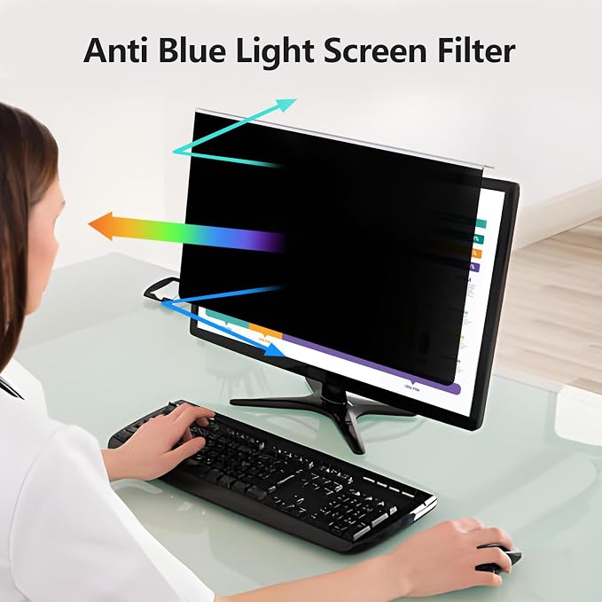 【2 Pack】 24 Inch Privacy Screen Protector - Image 4