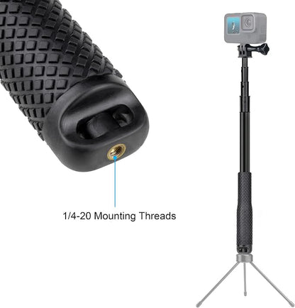 SOONSUN 45'' Waterproof Selfie Stick Extendable Monopod Hand Grip Aluminum - Image 5