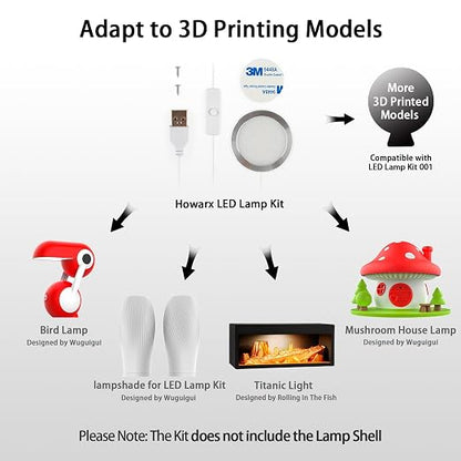 3D Printer LED Lamp Kit 001, Compatible - Image 2