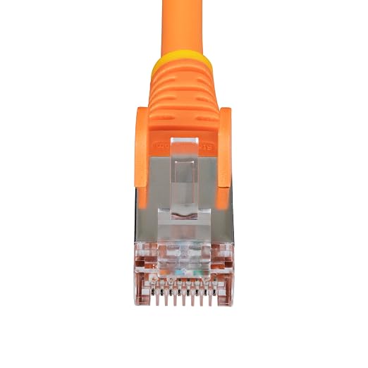 StarTech.com 6in Orange CAT6a Ethernet Cable, Snagless RJ45, 100W PoE++ - Image 4