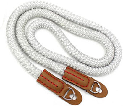 DOROM Vintage Handmade Cotton Leather Rope Camera Neck Strap - Image 4