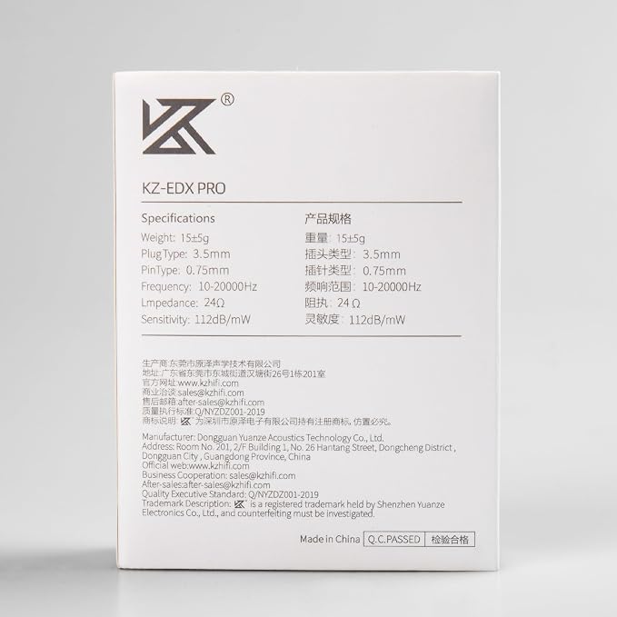 keephifi KZ EDX Pro in Ear Monitors KZ Headphones IEM Earphones - Image 11