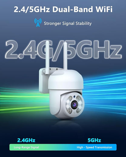 Outdoor WiFi Security Camera 3MP, PTZ Pan Tilt - Image 5