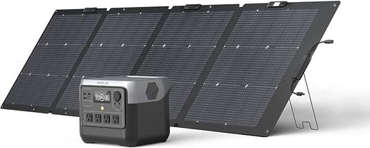 EF ECOFLOW Solar Generator River 2 Pro 768Wh LiFePO4 Battery by EFECOFLOW