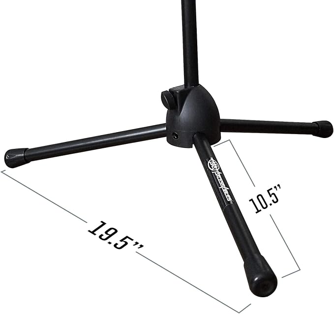 AxcessAbles Low-Profile Microphone Tripod Stand - Image 6