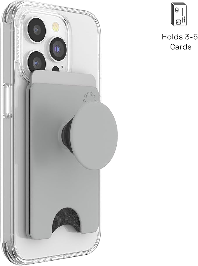 PopSockets Phone Wallet with Expanding Kickstand, Phone Card Holder - Image 4