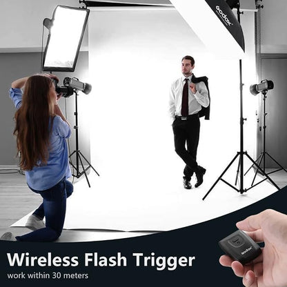 Godox Studio Flash Light Kit for Photography, Strobe Softbox Lighting Kit - Image 6