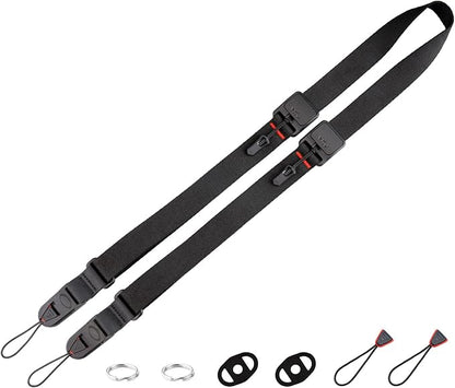 VKO Camera Strap, Quick Release Crossbody Adjust Neck Shoulder Strap by VKO