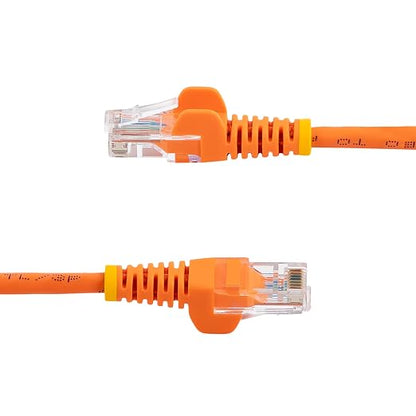 StarTech.com Cat5e Patch Cable - 3 ft - M/M - Orange - Image 3