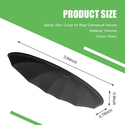 Car Rear View Camera Anti-Rain Cover, Silicone Reversing Camera Protective Cover - Image 2