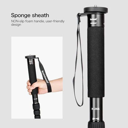 Koolehaoda Camera Monopod 61" Aluminum Portable Photography Unipod Stick - Image 6