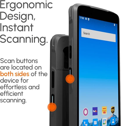 Rayoungtek Rugged Android Barcode Scanner Handheld Mobile Computer 1D 2D QR - Image 6