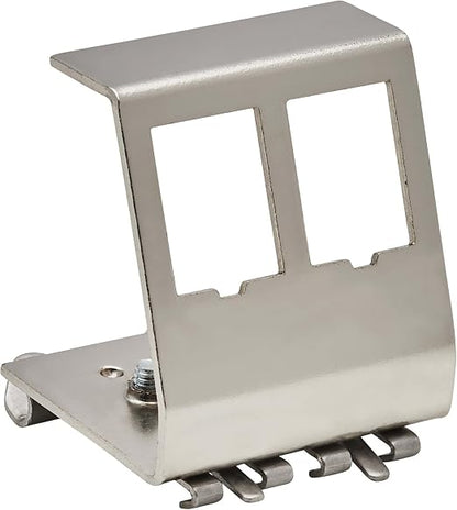 2-Port Metal DIN-Rail Mounting Module by Enmane