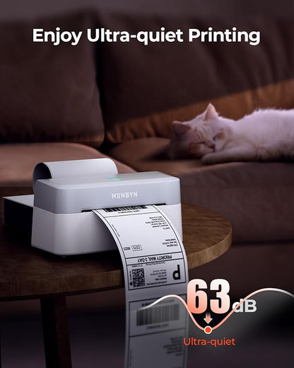 MUNBYN Bluetooth Thermal Label Printer RW403B, Wireless 4x6 Shipping Label - Image 5