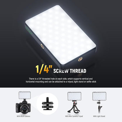 NEEWER Basics LED Selfie Phone Light, Rechargeable 2500-9000K Clip On Fill Light - Image 8
