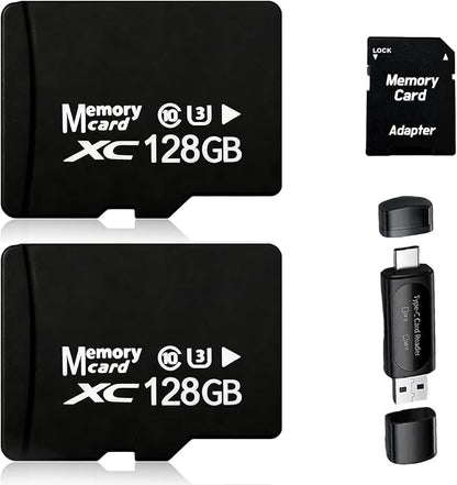 128GB Micro SD Card 2-Pack, High Endurance A1 U3 V30 4K Video Recording - Image 8