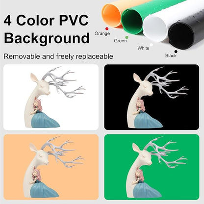 PULUZ Portable Photo Studio Light Box, 24.6"x16" Large Photo Box, Dimmable - Image 3