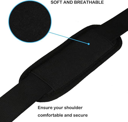Universal Replacement Laptop Shoulder Strap, Durable 55" Adjustable Comfortable - Image 2